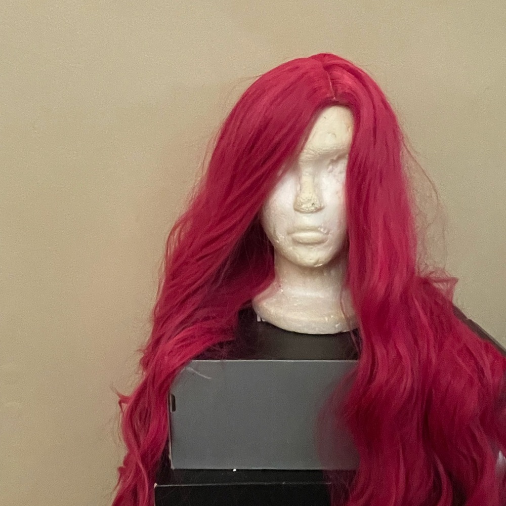 Vibrant Pink Women's Wig